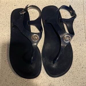 Michael Kors Navy Blue Jelly Sandals sz. 8